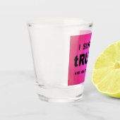 I Survived tRUMP Schnapsglas (Links)
