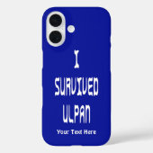 I Survived Ulpan Case-Mate iPhone Hülle (Rückseite)
