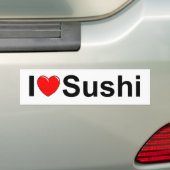 I Sushi der Liebe-(Herz) Autoaufkleber (Auf Auto)