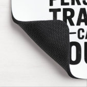 I Swear My Trainer Can’t Count Funny Gym Humor Mousepad (Ecke)