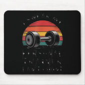 I Swear My Trainer Can't Count For Gym Enthusiasts Mousepad (Vorne)