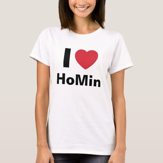 I T-Shirt der Liebe-DBSK HoMin (Vorderseite)