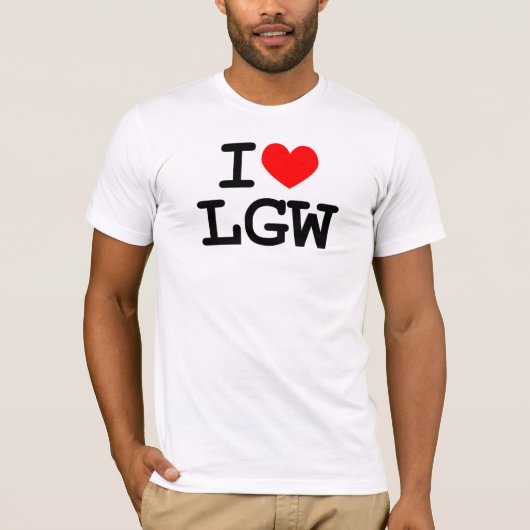 I T-Shirt des Herz-LGW (Vorderseite)