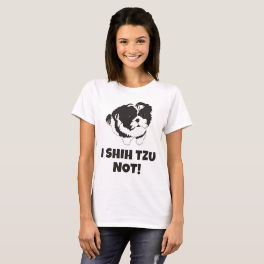 I T - Shirt Shih Tzu nicht (Vorne ganz)