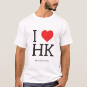 I T-Shirts Herz HK (Hong Kong) (Vorderseite)