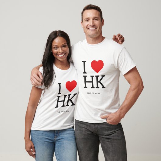 I T-Shirts Herz HK (Hong Kong) (Unisex)