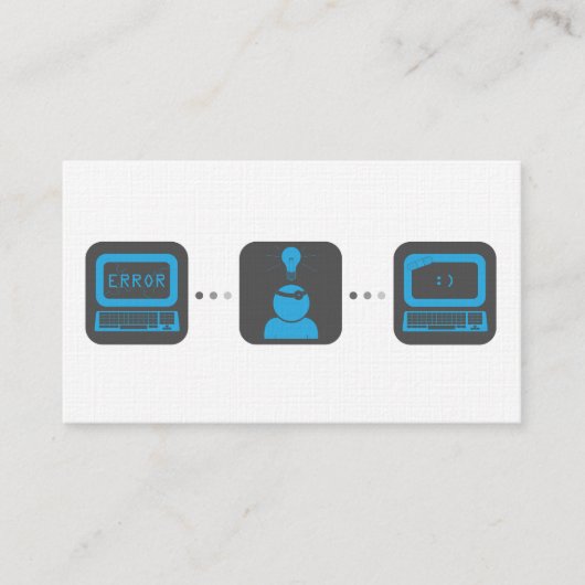 I.T. Visitenkarte (Vorderseite)