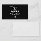 I.T. Visitenkarte - Schwarzweiss (Vorne/Hinten)