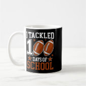 I Tackled 100 Day Of School Funny 100th Day School Kaffeetasse (Links)