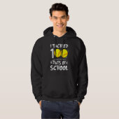 I Tackled 100 Days Of School Softball 100th Day Te Hoodie (Vorne ganz)