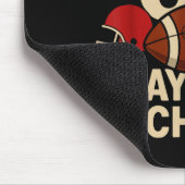 I Tackled 67 Days Of School Football Player Kids B Mousepad (Ecke)