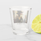 I Take My Whiskey Neat Schnapsglas (Rückseite)