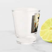 I Take My Whiskey Neat Schnapsglas (Links)
