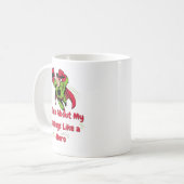 I Talk About My Feelings Like a Hero Health Aware. Kaffeetasse (Vorderseite Links)