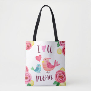 I Taschen-Tasche der Liebe-Sie Mama-Mutter Tages Tasche