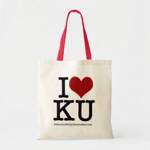 I Taschen-Tasche des Herz-KU Tragetasche