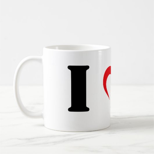 I Tasse des Herz-U (Links)