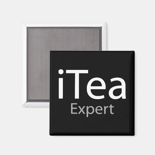 i Tea Expert (IT-Experte) Magnet (Vorderseite/Rückseite)