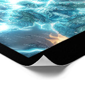 I Teabag Npcs - Funny Gaming Hard Skeleton Gamer M Poster (Ecke)