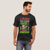 I Teach Cutest Elves In The Workshop Teacher Chris T-Shirt (Vorne ganz)
