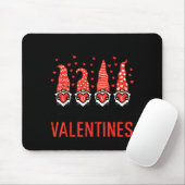 I Teach Cutest Little Valentines Gnomes Love Teach Mousepad (Mit Mouse)