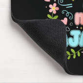 I Teach In My Pajamas Funny Online Virtual Teacher Mousepad (Ecke)