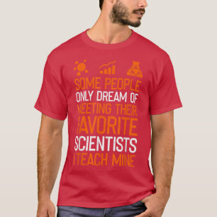 I Teach Mine Funny Saying Science Teacher Graphic  T-Shirt
