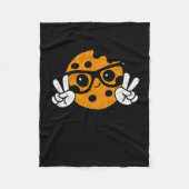 I Teach Smart Cookies Christmas Teacher Teaching X Fleecedecke (Vorderseite)