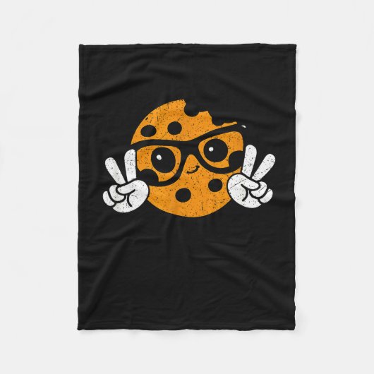 I Teach Smart Cookies Christmas Teacher Teaching X Fleecedecke (Vorderseite)