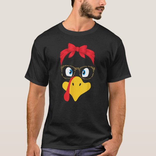 I Teach The Cutest Little Turkeys Thanksgiving For T-Shirt (Vorderseite)