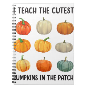 I Teach The Cutest Pumpkins In the Patch Halloween Notizblock
