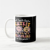 I Teach The Cutest Pumpkins In the Patch Retro Tea Kaffeetasse (Links)