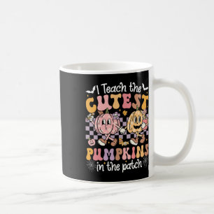I Teach The Cutest Pumpkins In the Patch Retro Tea Kaffeetasse