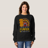 I Teach The Cutest Pumpkins In The Patch Teacher F Sweatshirt (Vorne ganz)