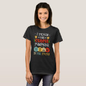I Teach The Cutest Pumpkins In The Patch Teacher H T-Shirt (Vorne ganz)