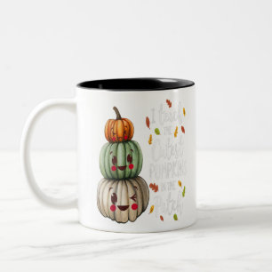 I Teach The Cutest Pumpkins In the Patch Teacher H Zweifarbige Tasse