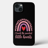 I Teach The Sweetest Hearts Rainbow Teacher