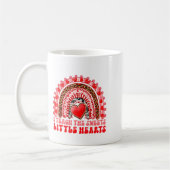 I Teach The Sweetest Little Heart Funny Valentine Kaffeetasse (Links)