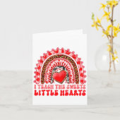 I Teach The Sweetest Little Heart Funny Valentine  Karte (Gelbe Blume)