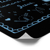 I Teach Tiny Humans About Jesus Christian Teacher  Poster (Ecke)