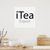 i Tee Experte Poster (Küche)