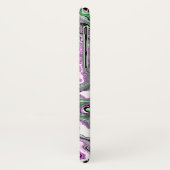 I-Telefongehäuse/Abdeckung aus rosa und grünem Mar Case-Mate iPhone Hülle (Hinten/Links)