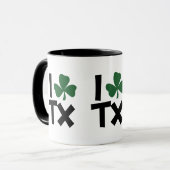 I. Texas St Patrick's Day Tasse (Vorderseite Links)
