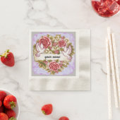 I The Wed Hochzeitspapier-Servietten Serviette (Beispiel)