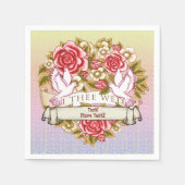 I the Wed Wedding Serviette (Vorderseite)