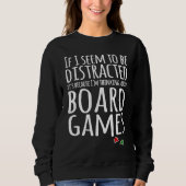 I think about board games sweatshirt (Vorderseite)
