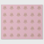 I Think You’re Overreacting Sarcastic Quote Geschenkpapier (Flach)