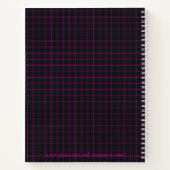 "I Thrive" Zitat Selbstpflege Journal rosa Text Notizblock (Rückseite)