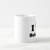 I Tintenfisch-Wissenschaft Kaffeetasse (Mittel)