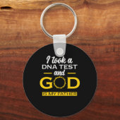 I Took A DNA Test God Is My Father Jesus Schlüsselanhänger (Vorderseite)
